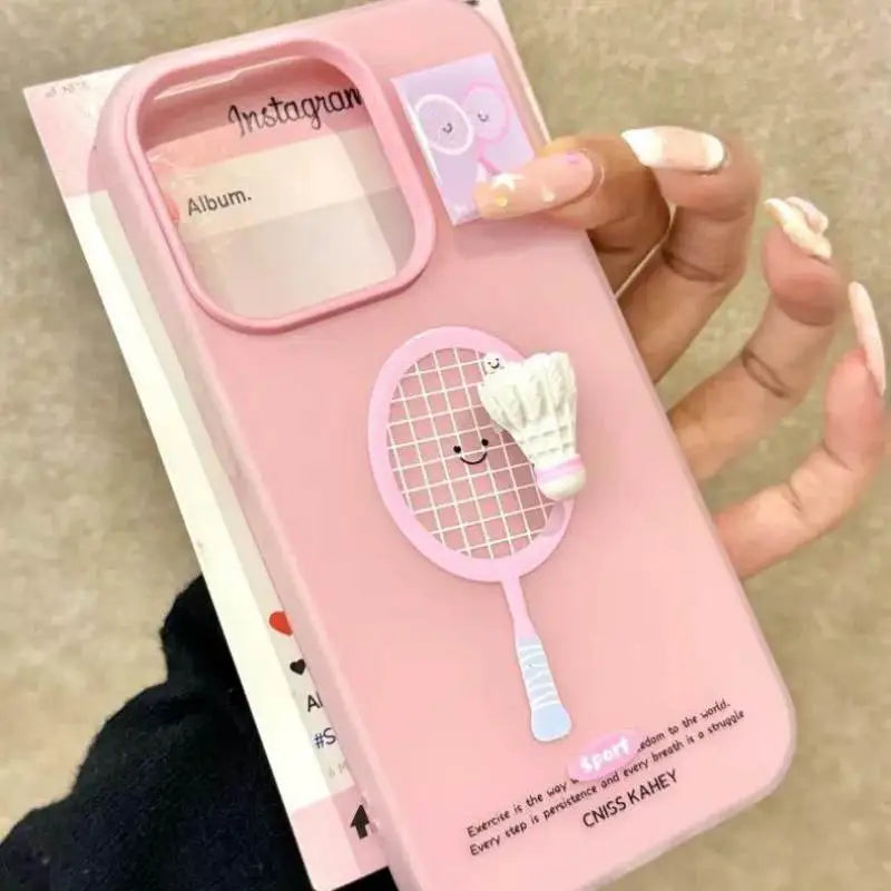 ShuttlePop Spinner – Cute Badminton Racket Case