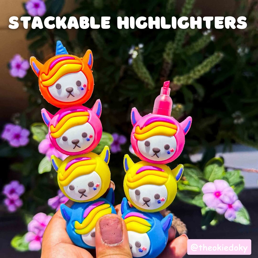 Moodmarkers Colorful Stackable Highlighters
