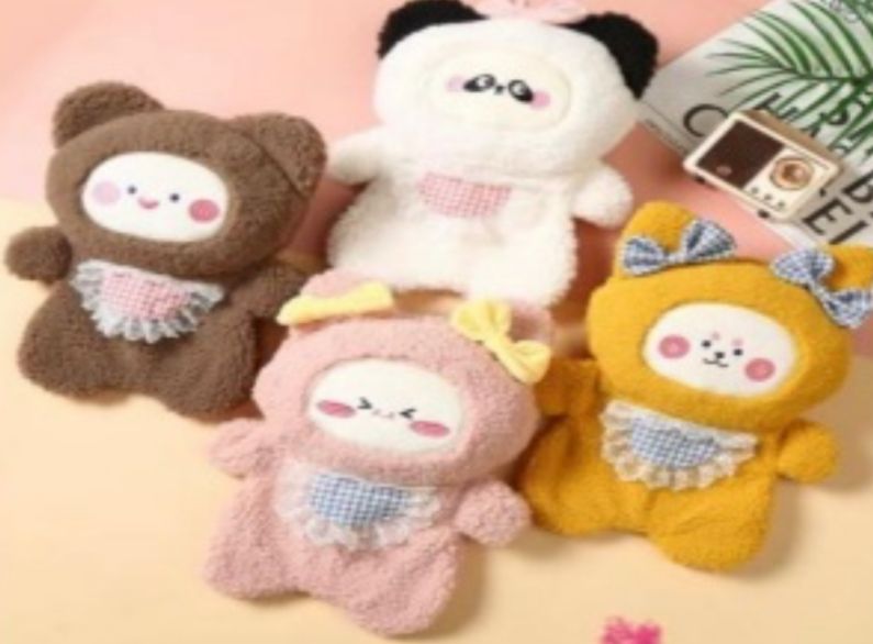 Kawai Fur Design Super Cute Hot Water Bags