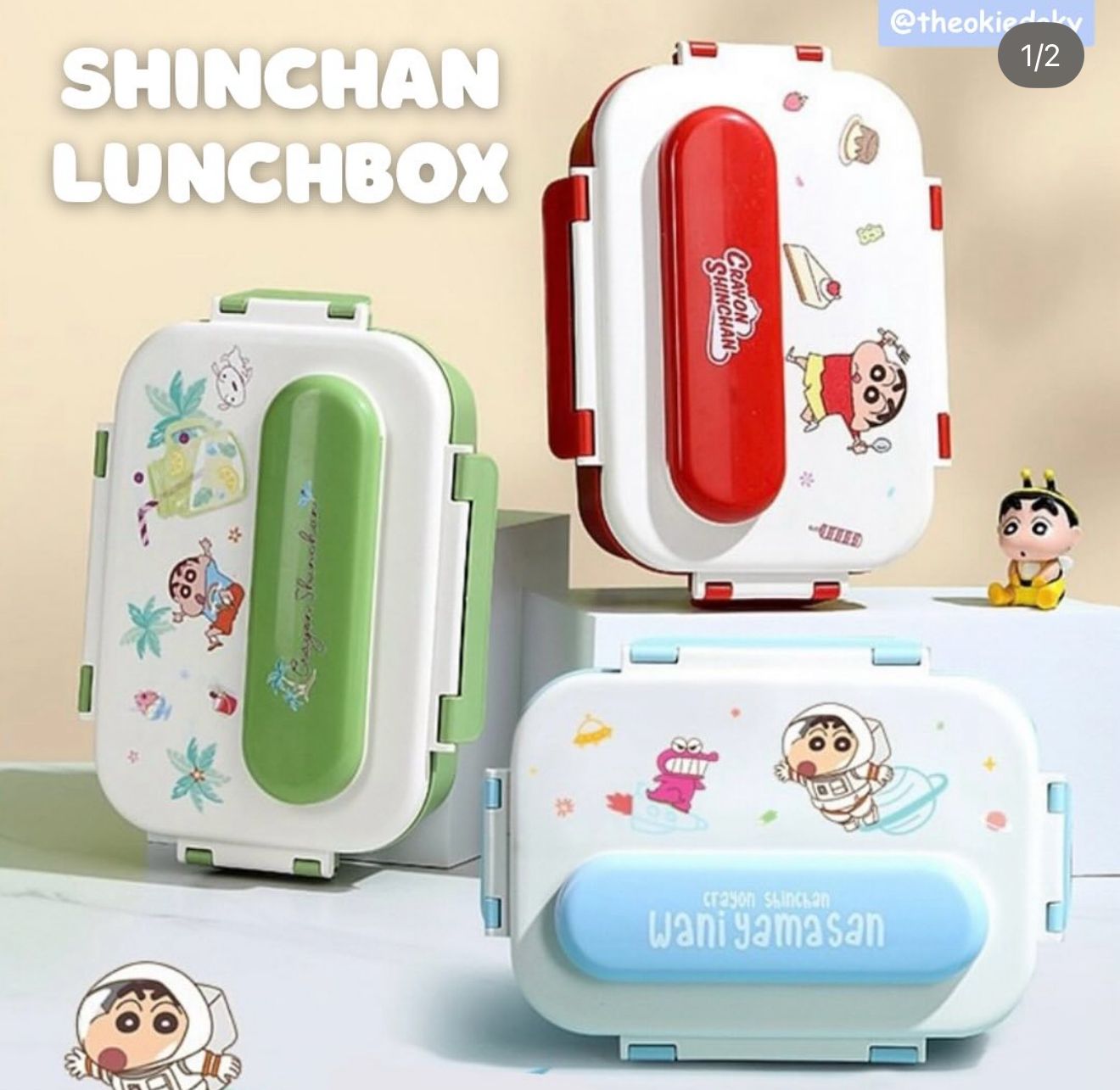 Shinchan Stainless Steel Bento Lunch Box