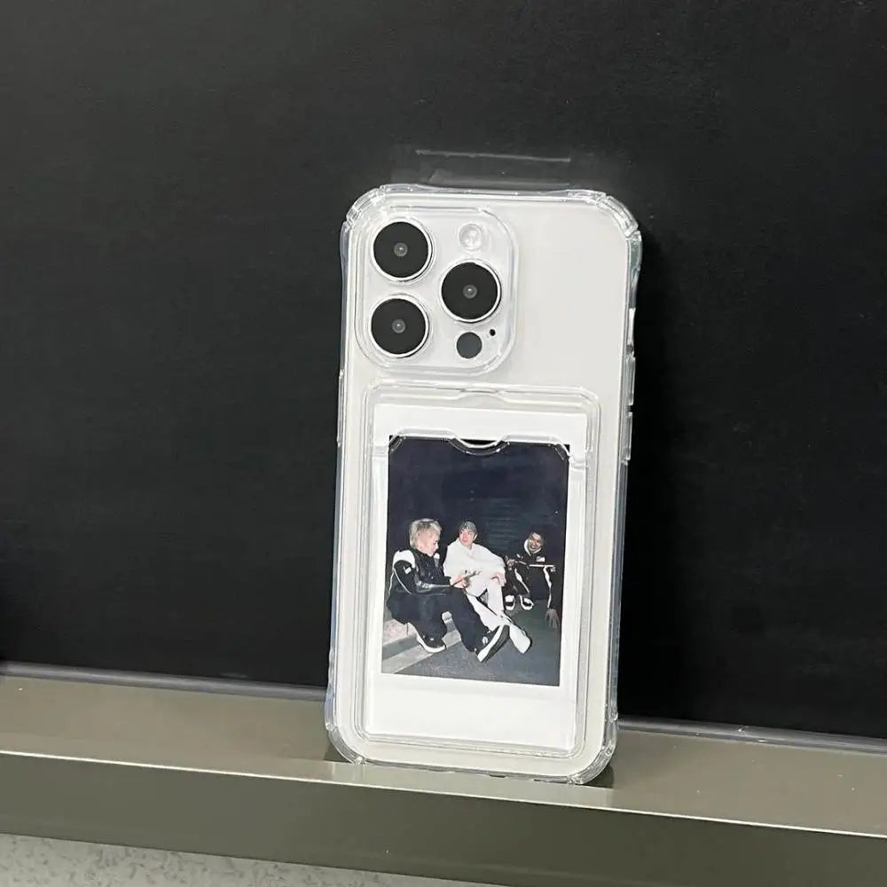 K-Pop Polaroid Card Holder Case