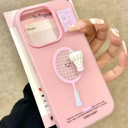 ShuttlePop Spinner – Cute Badminton Racket Case