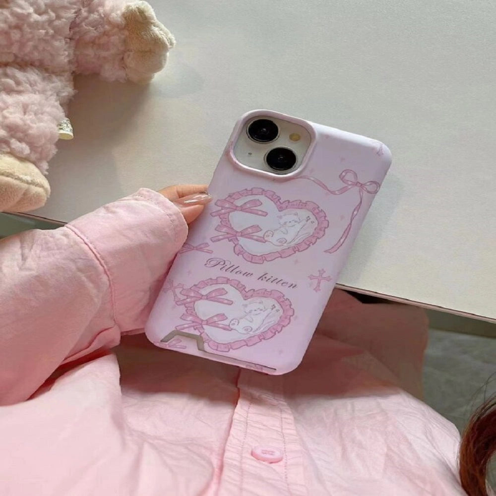 Heart Charm iPhone Wallet Case