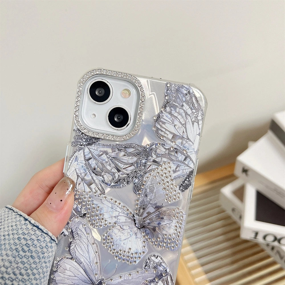 Diamond Butterfly iPhone Case