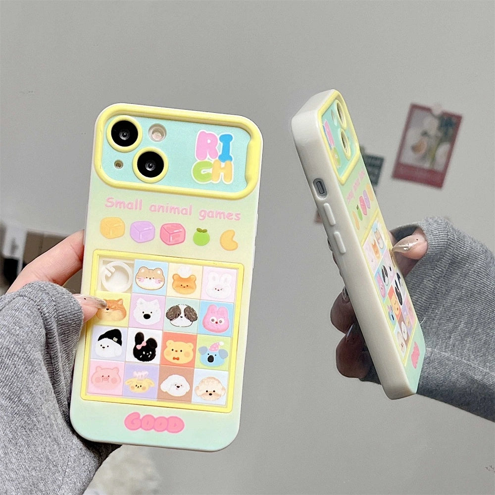 Cute Critter Puzzle Phone Case