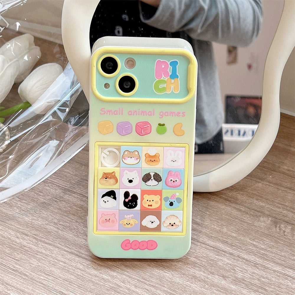 Cute Critter Puzzle Phone Case