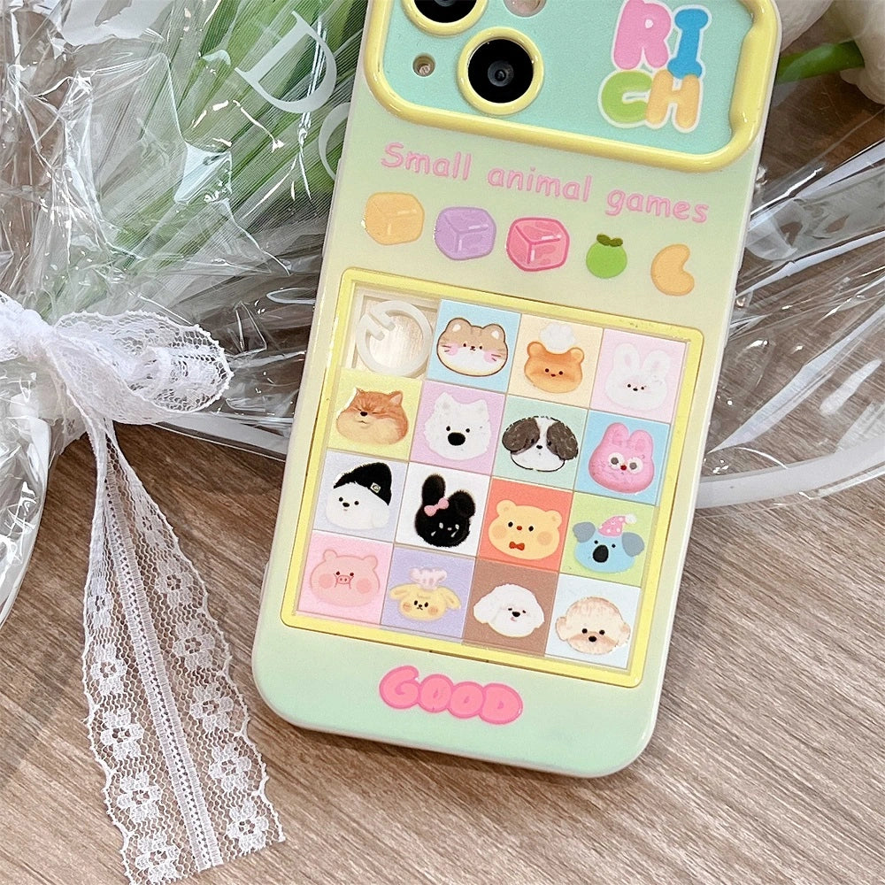 Cute Critter Puzzle Phone Case