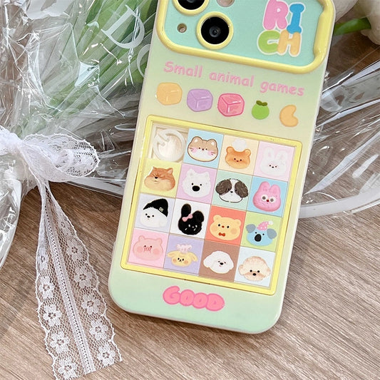 Cute Critter Puzzle Phone Case