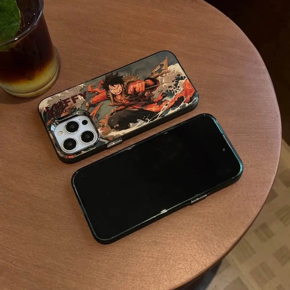 Flaming Luffy 3D iPhone Case