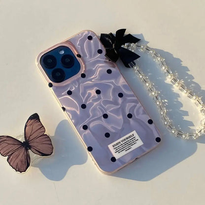 Polka Dot Bliss Charm Case for iPhone