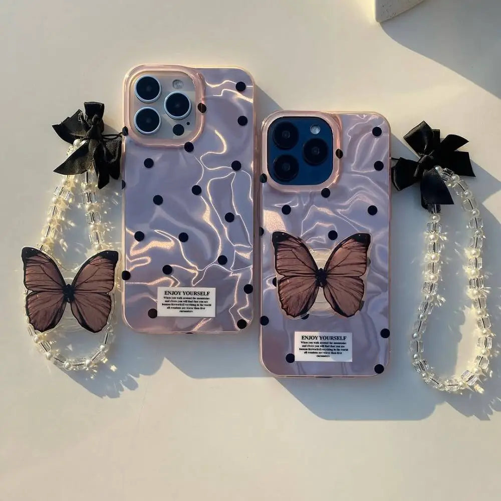 Polka Dot Bliss Charm Case for iPhone