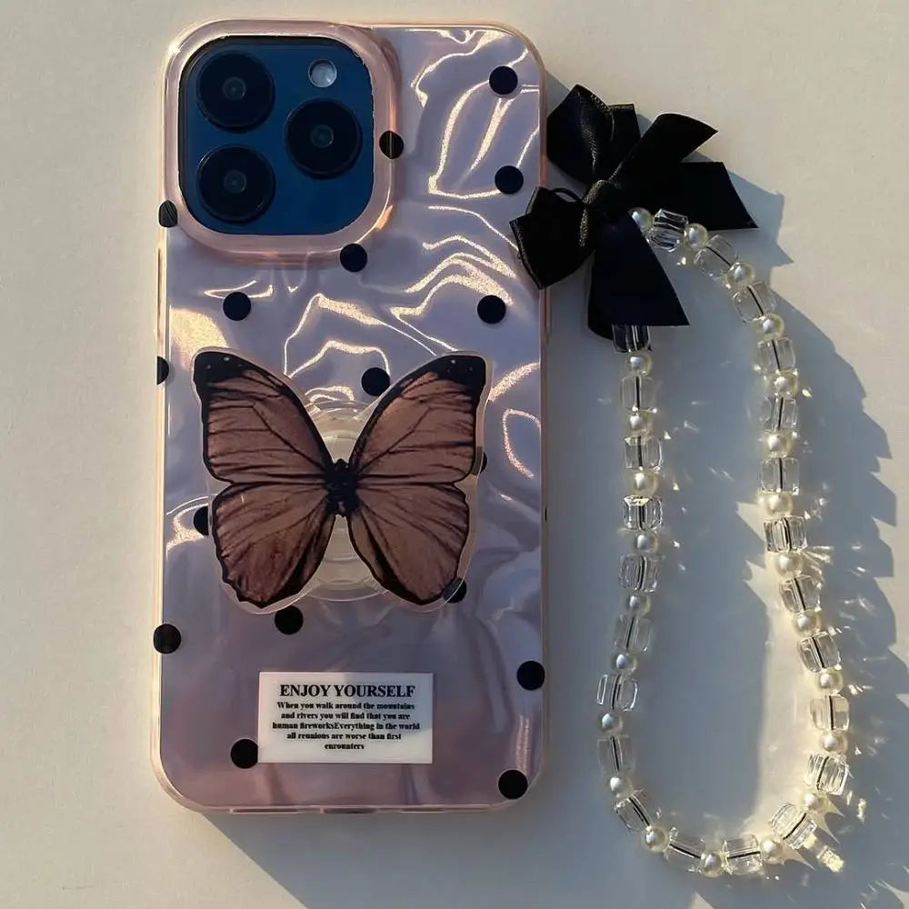 Polka Dot Bliss Charm Case for iPhone