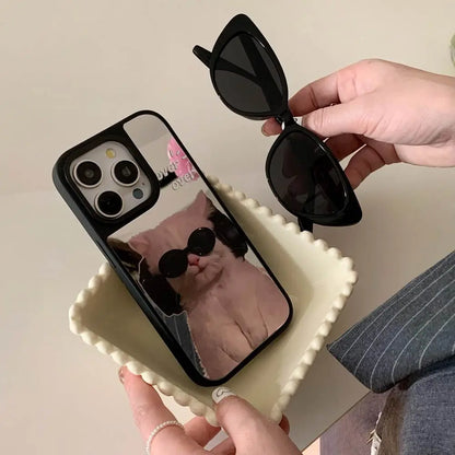 DJ Kitty Glam Mirror Case