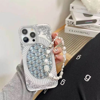 Ocean Pearl iPhone Case with Charm