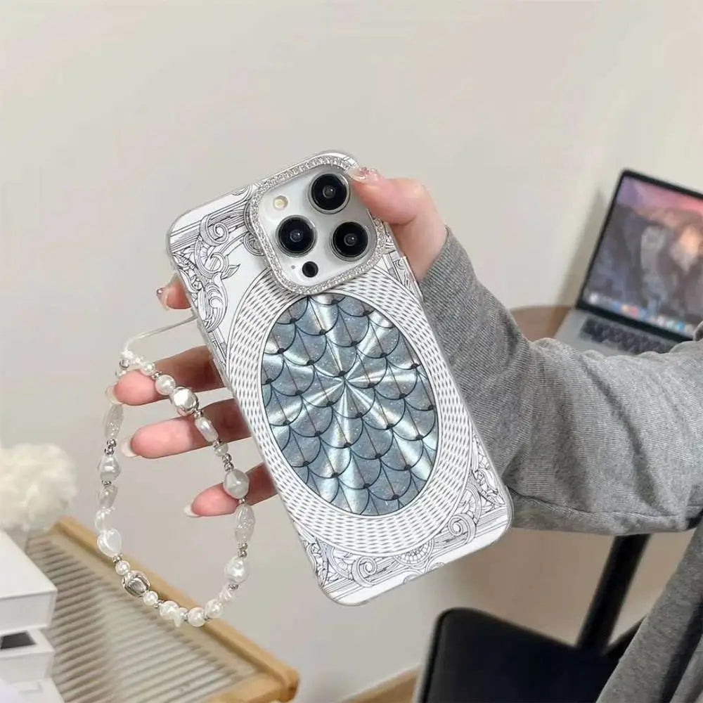 Ocean Pearl iPhone Case with Charm