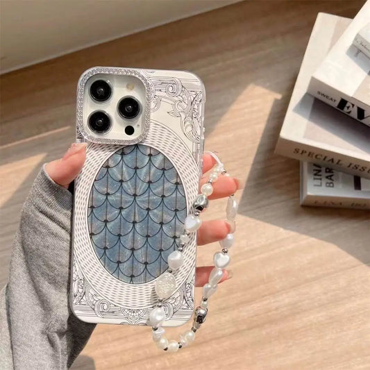 Ocean Pearl iPhone Case with Charm