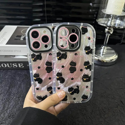 Cosmic Cat Holographic Case