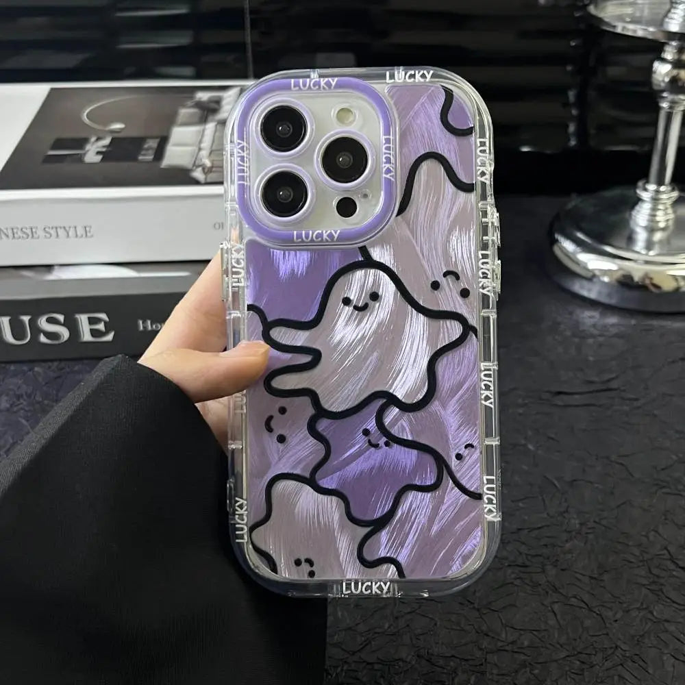 Glow Ghost Purple Case