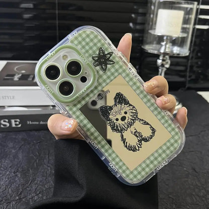 Lucky Gingham Mirror Case