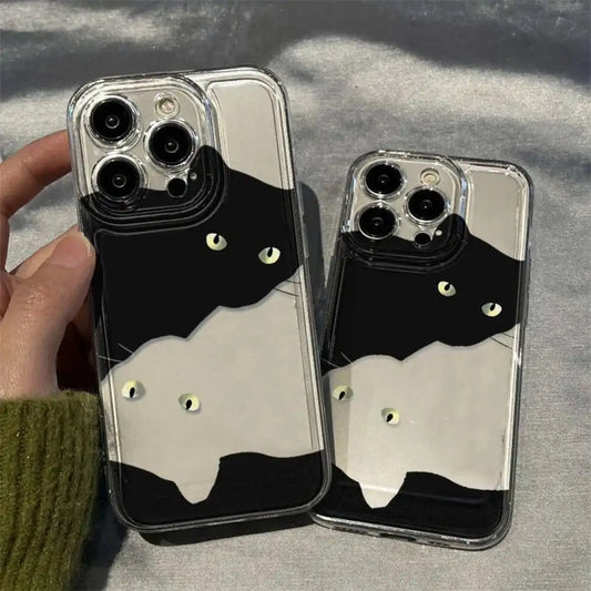 Black And White Cat Case