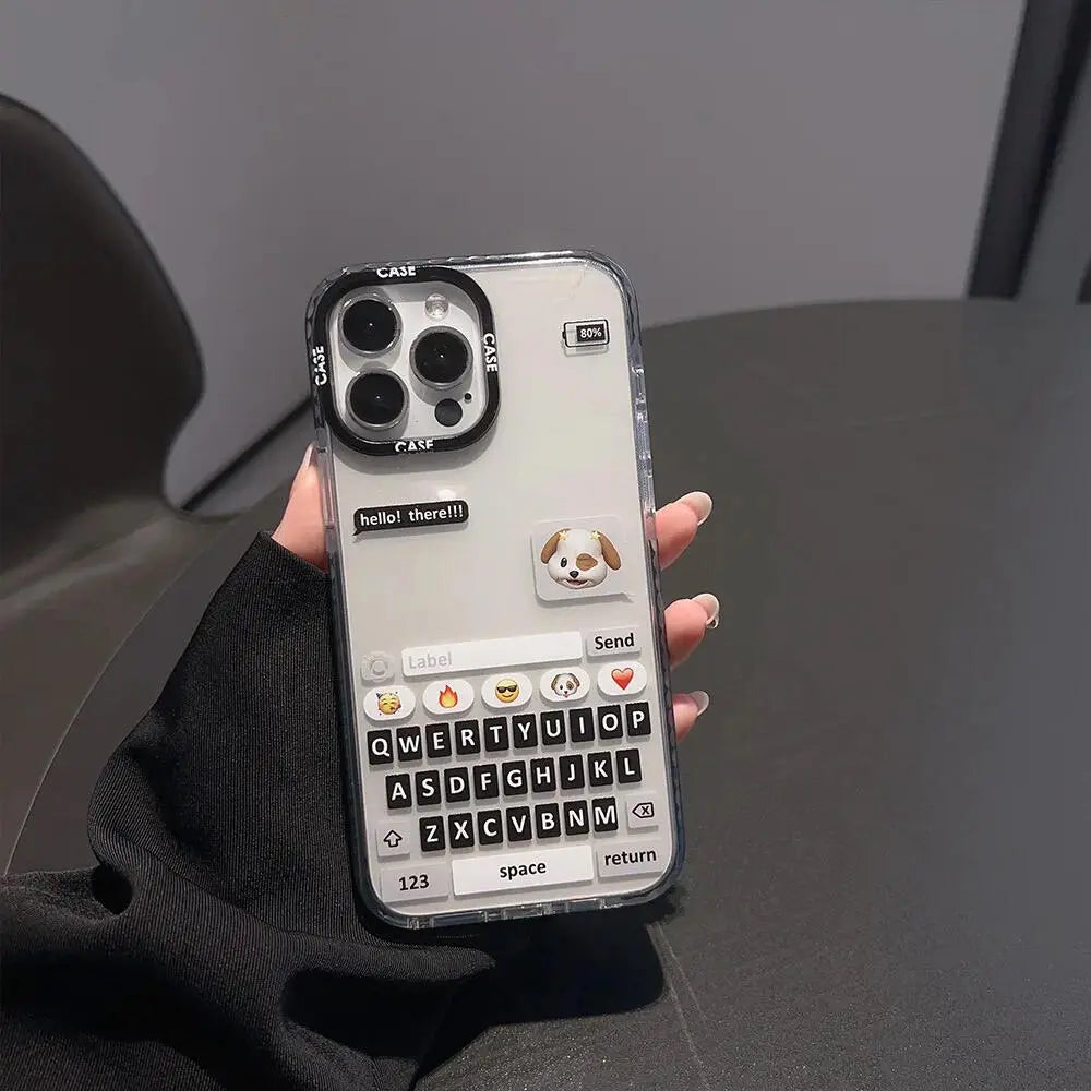 Shockproof Creative Chat Box Phone Case