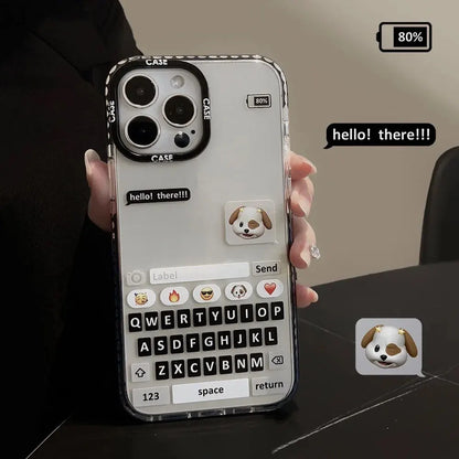 Shockproof Creative Chat Box Phone Case