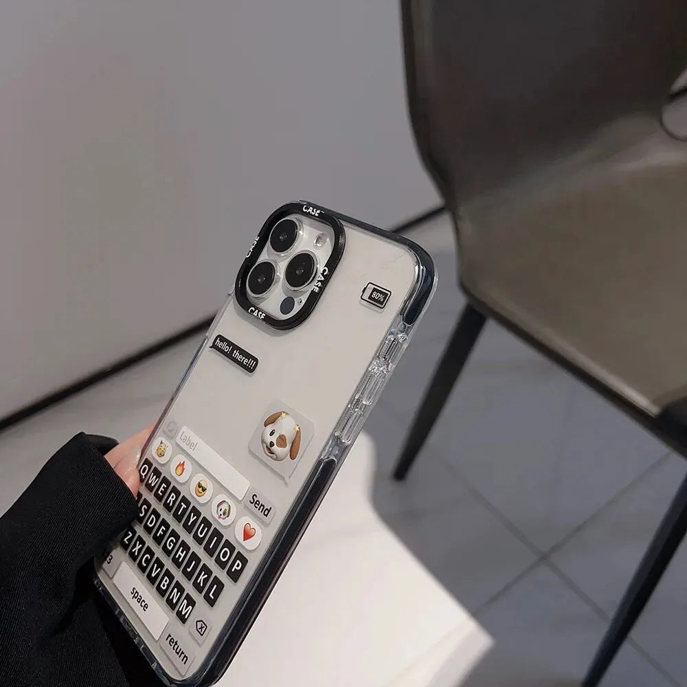 Shockproof Creative Chat Box Phone Case