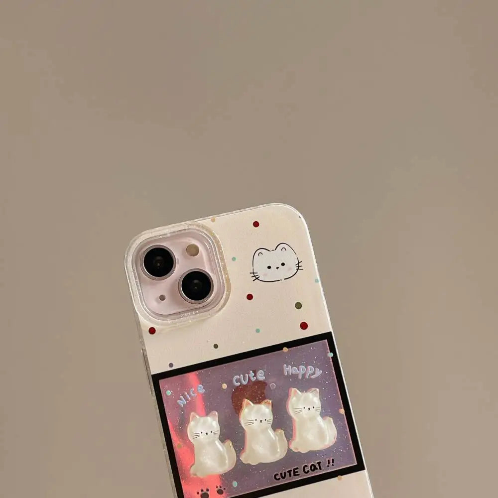 Meowster Holo iPhone Case