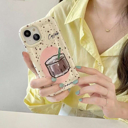 Coffee Bean Pop iPhone Case