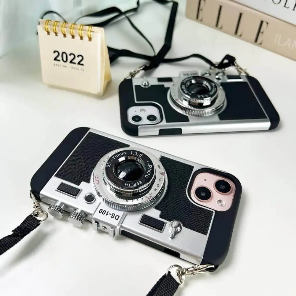 Shoulder Hanging Camera iPhone Case