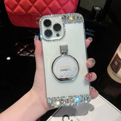 Diamond Perfume Bling Case
